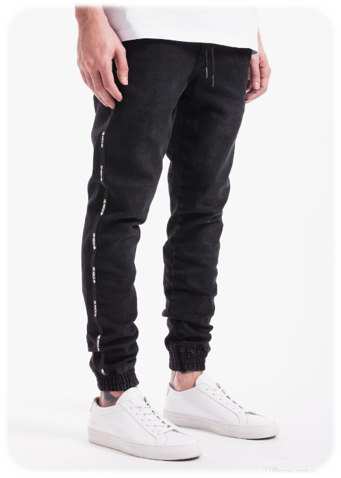 Casual Trousers Zipper Fly
