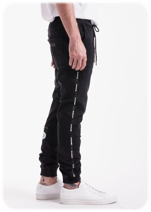 Designer Jeans Black Right Side