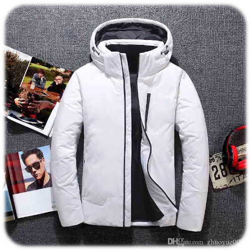 High Quality Duck Down Jacket White