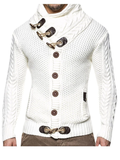 Cardigan Sweater White