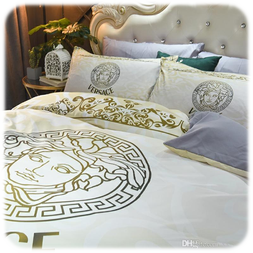 Versace 4-piece Bedding Set White